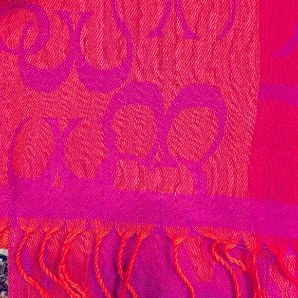 COACH Multi-color Scarf Shawl - Picture 7 of 13